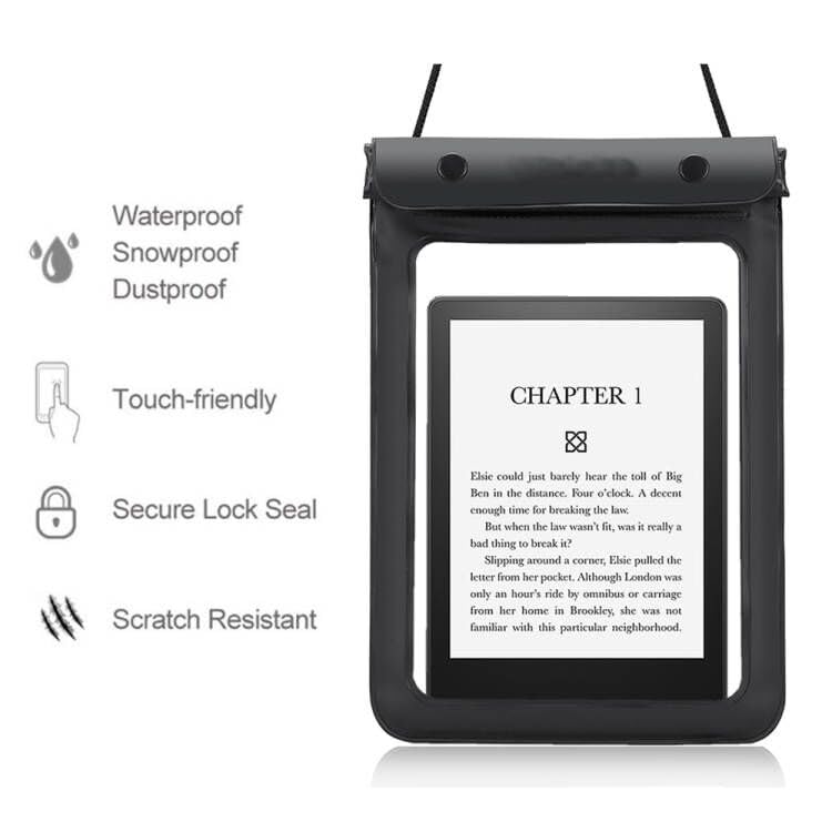 Amazon.co.jp: ユニバーサルタブレット防水ケース電子書籍リーダー保護